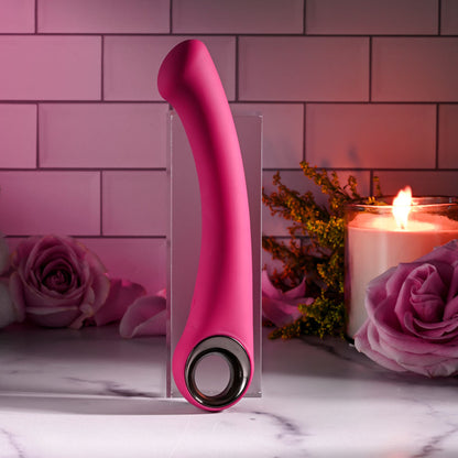 Evolved PLEASURE CURVE - Pink 19 cm USB Rechargeable Vibrator Evolved