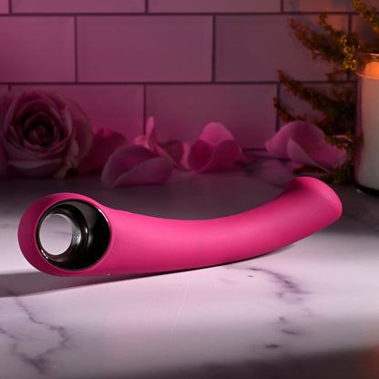 Evolved PLEASURE CURVE - Pink 19 cm USB Rechargeable Vibrator Evolved