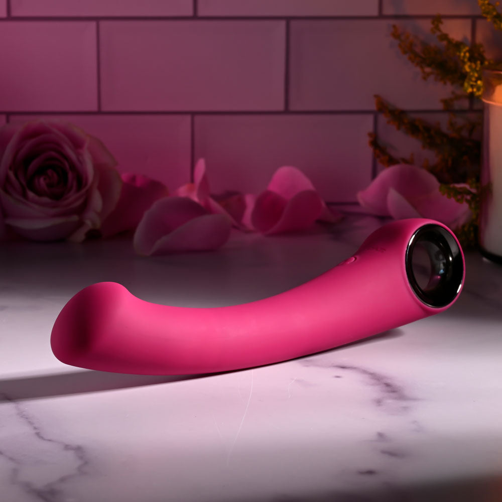 Evolved PLEASURE CURVE - Pink 19 cm USB Rechargeable Vibrator Evolved