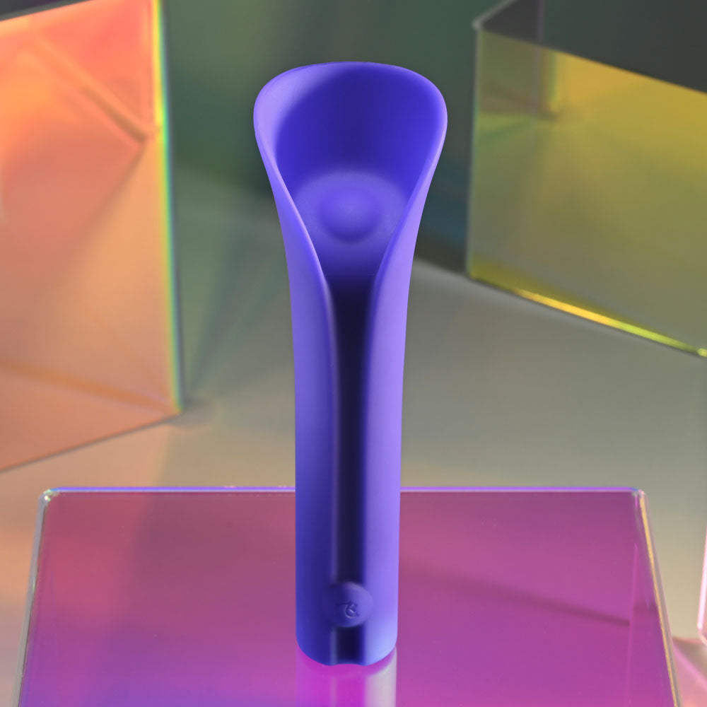 Evolved FULL COVERAGE - Purple 11.9 cm USB Rechargeable Bullet Evolved