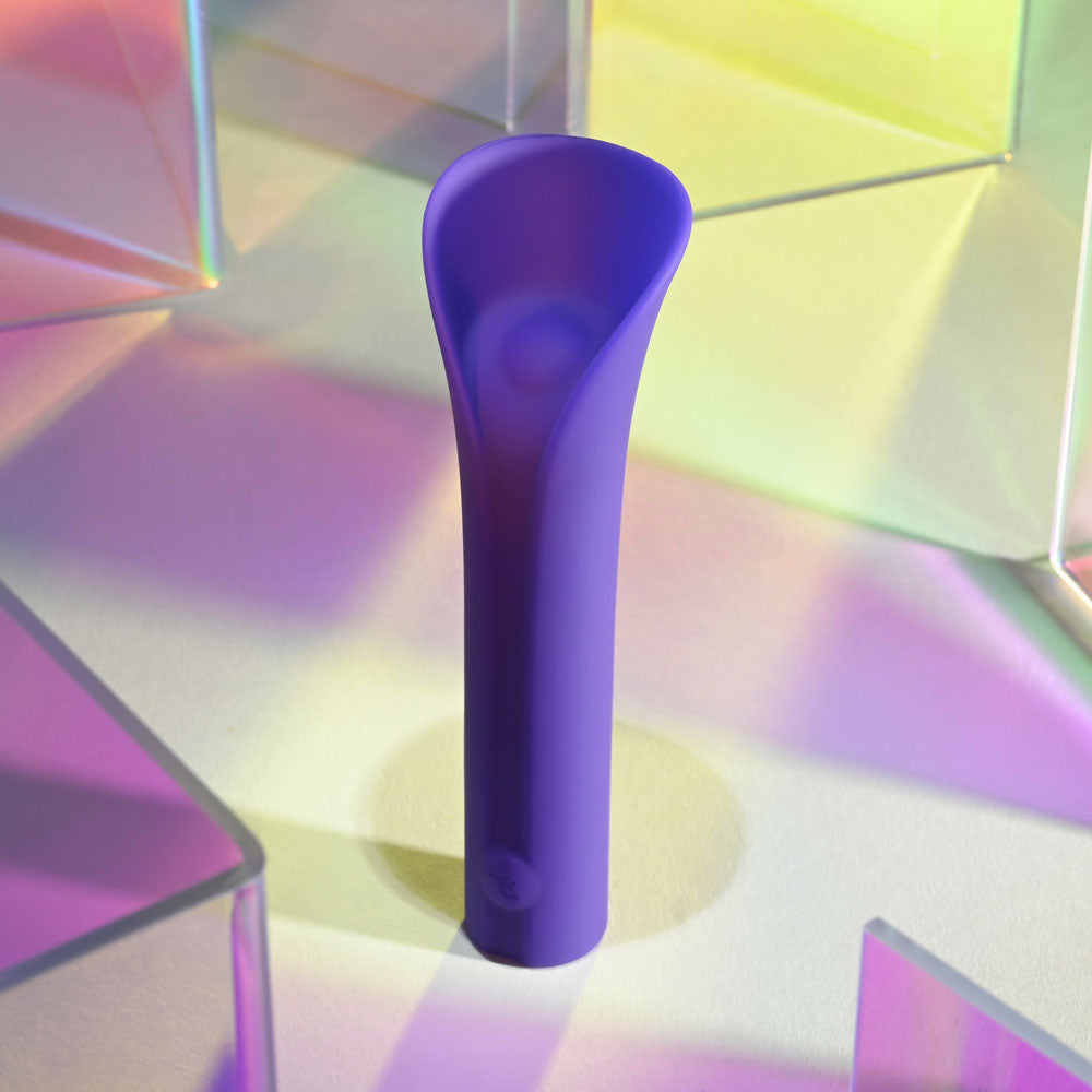 Evolved FULL COVERAGE - Purple 11.9 cm USB Rechargeable Bullet Evolved