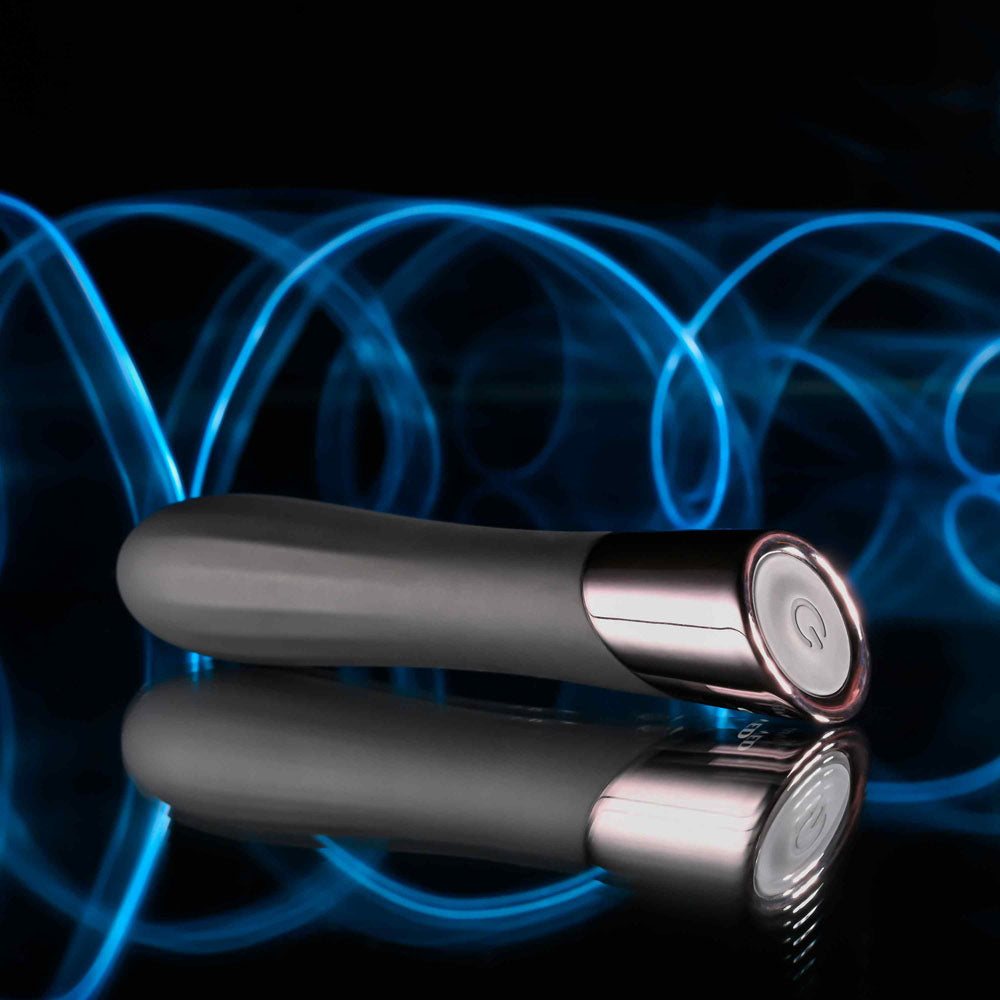Evolved BACK IN BLACK - Black 11.9 cm USB Rechargeable Bullet Evolved