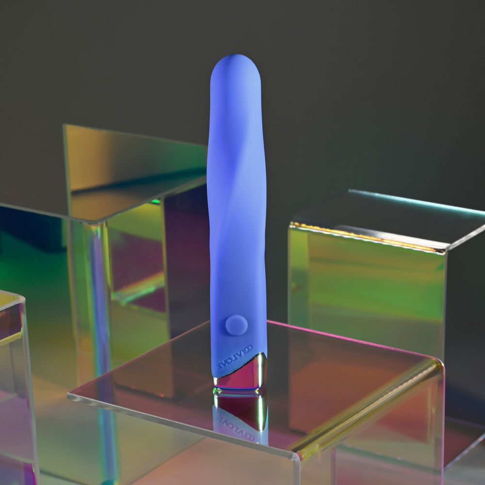 Evolved TWISTED TEMPTATION - Blue 12 cm USB Rechargeable Bullet Evolved