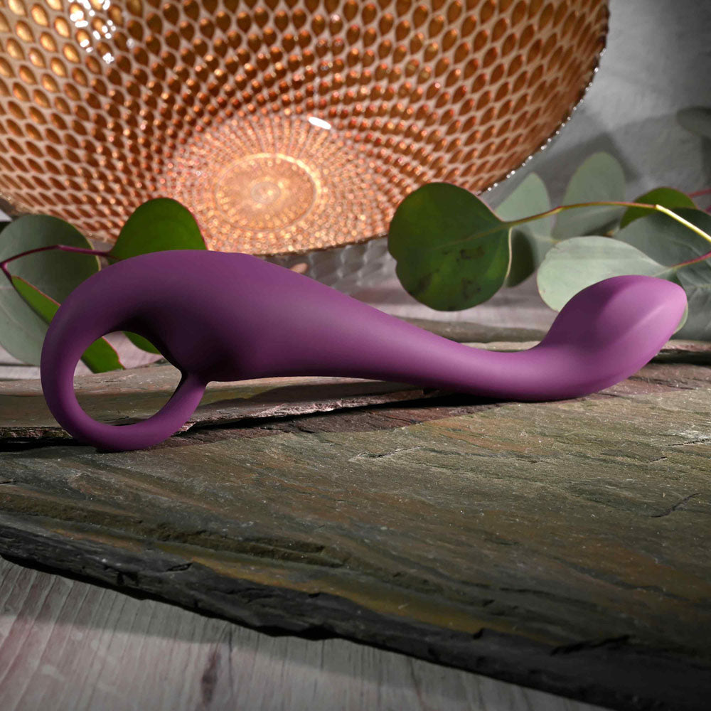 Evolved LOCHNESS G - Purple 19 cm USB Rechargeable Vibrator Evolved