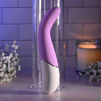 Evolved SLIP OF THE TONGUE - Purple 21.1 cm USB Rechargeable Flicking Tongue Vibrator Evolved