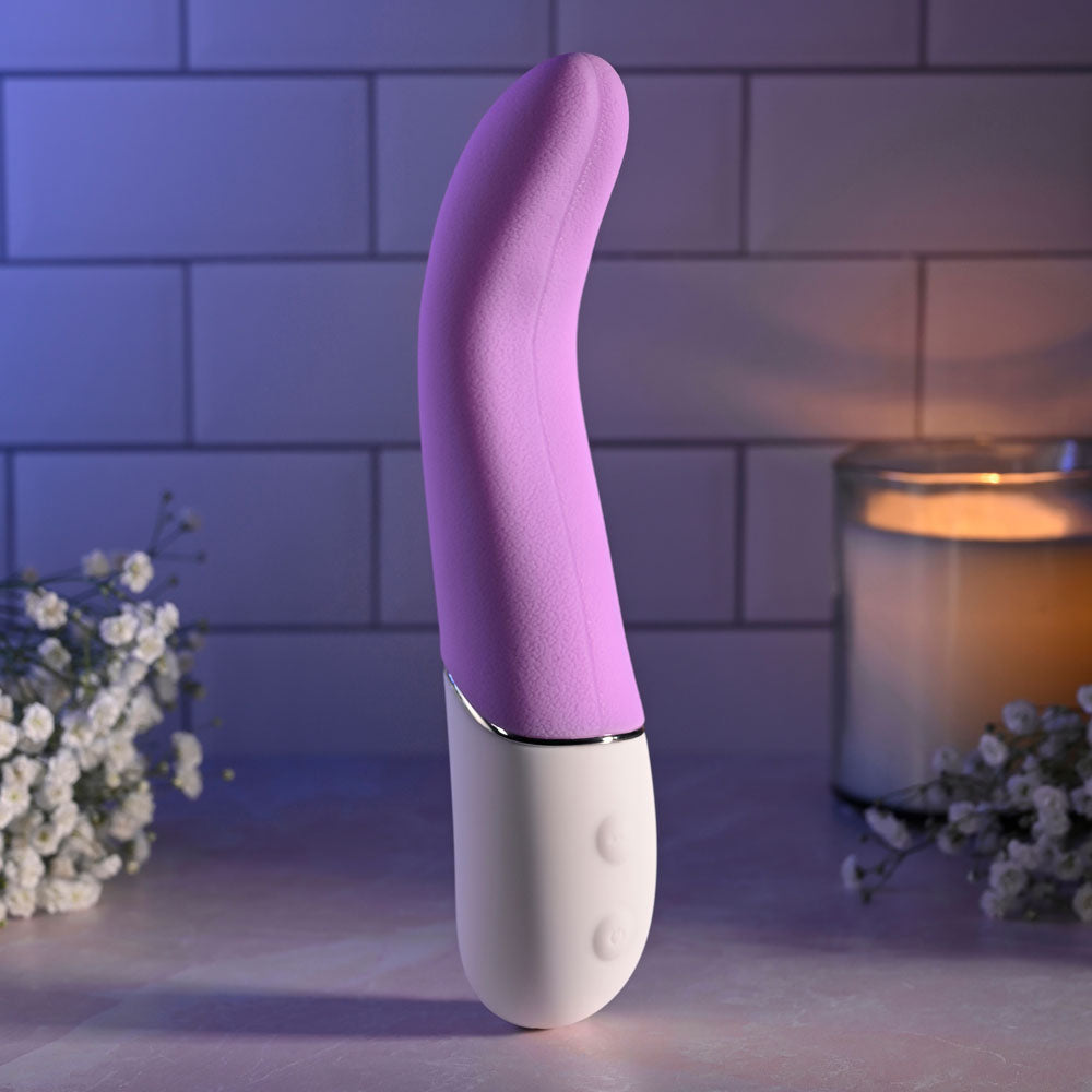 Evolved SLIP OF THE TONGUE - Purple 21.1 cm USB Rechargeable Flicking Tongue Vibrator Evolved