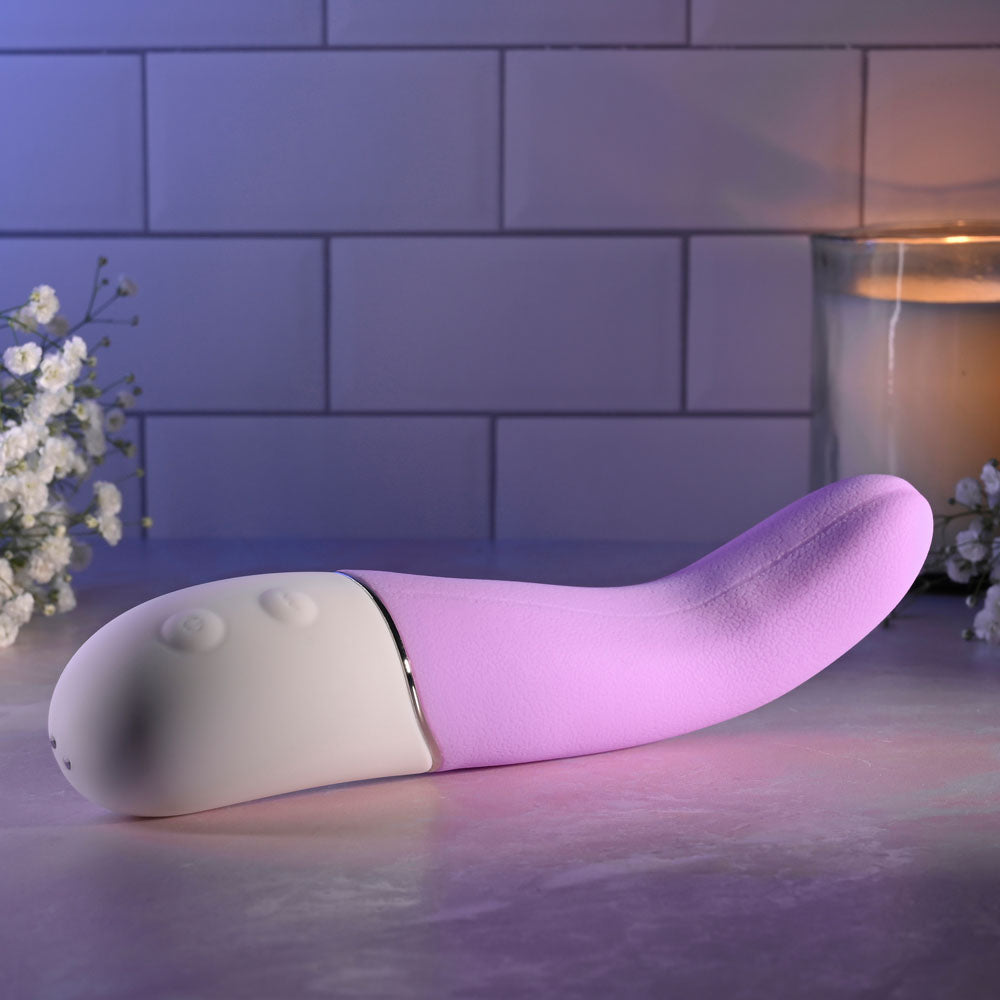 Evolved SLIP OF THE TONGUE - Purple 21.1 cm USB Rechargeable Flicking Tongue Vibrator Evolved