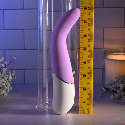 Evolved SLIP OF THE TONGUE - Purple 21.1 cm USB Rechargeable Flicking Tongue Vibrator Evolved