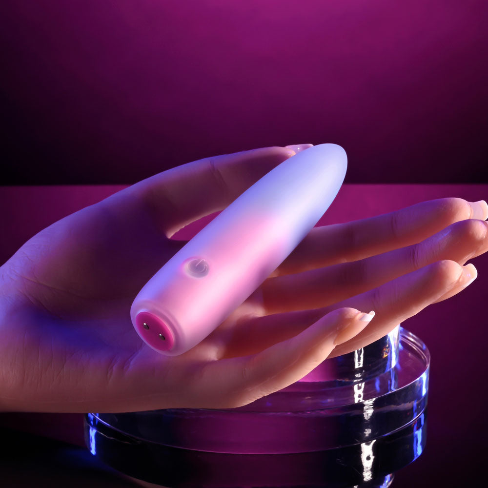 Evolved PARADISE BULLET - Pink/Purple 10.2 cm USB Rechargeable Bullet Evolved