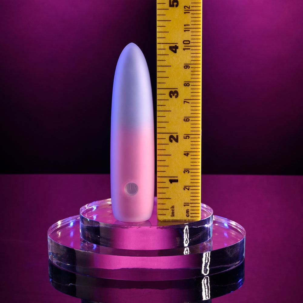 Evolved PARADISE BULLET - Pink/Purple 10.2 cm USB Rechargeable Bullet Evolved