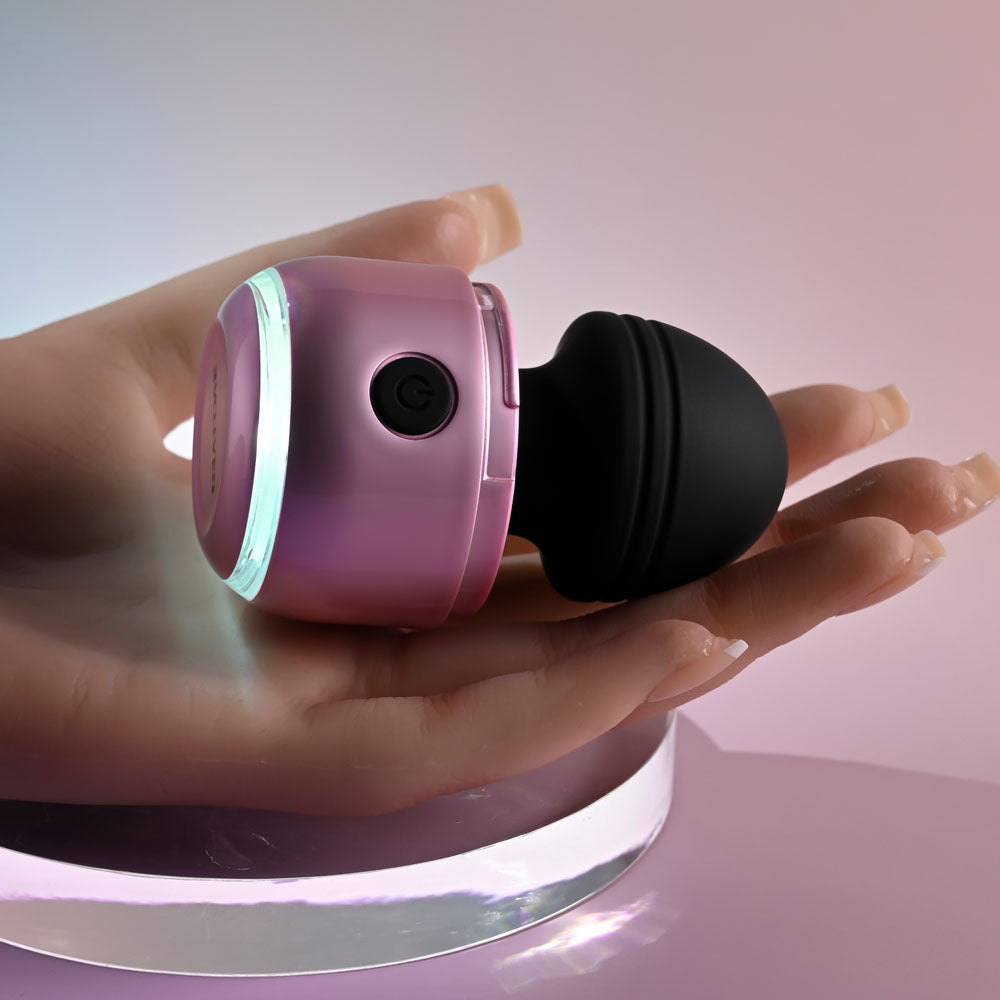 Evolved VACATION VIBES - VIBRATING - Pink/Black 8.5 cm USB Rechargeable Vibrating Stimulator Evolved