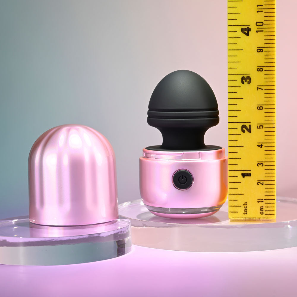 Evolved VACATION VIBES - VIBRATING - Pink/Black 8.5 cm USB Rechargeable Vibrating Stimulator Evolved