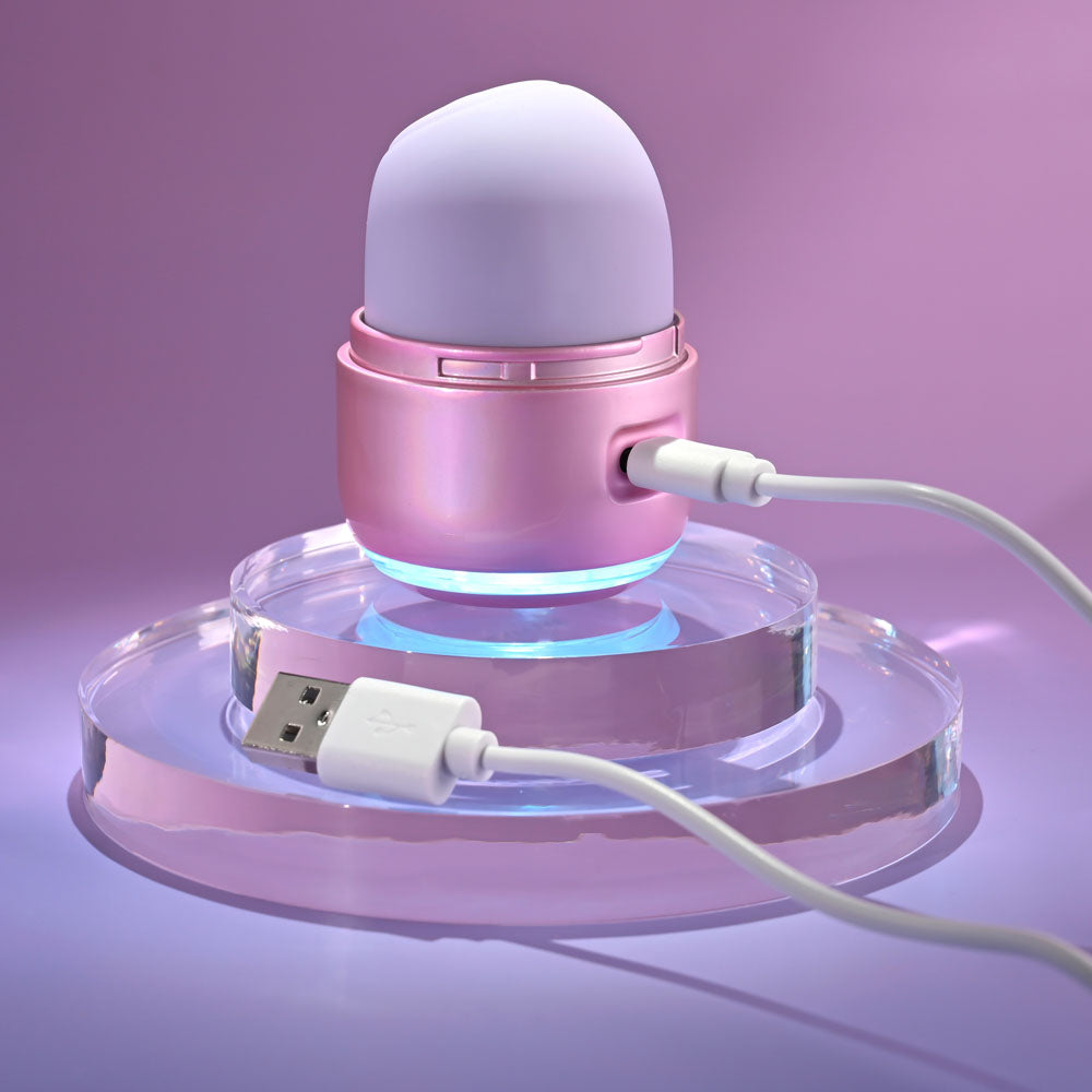 Evolved VACATION VIBES - TAPPING - Pink 8.5 cm USB Rechargeable Tapping Stimulator Evolved