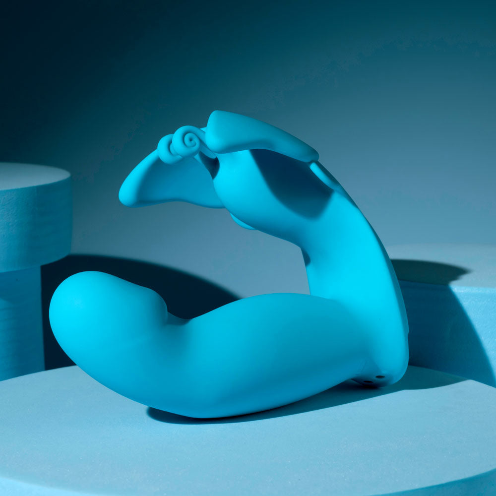 Evolved SPREAD YOUR WINGS - Blue USB Rechargeable Wearable Butterfly Vibrator Evolved