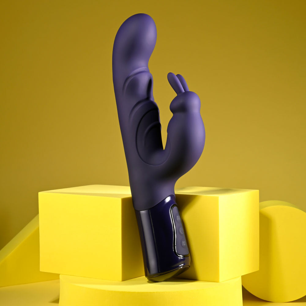 Evolved BIG DEAL - Purple 25.7 cm USB Rechargeable Rabbit Vibrator Evolved