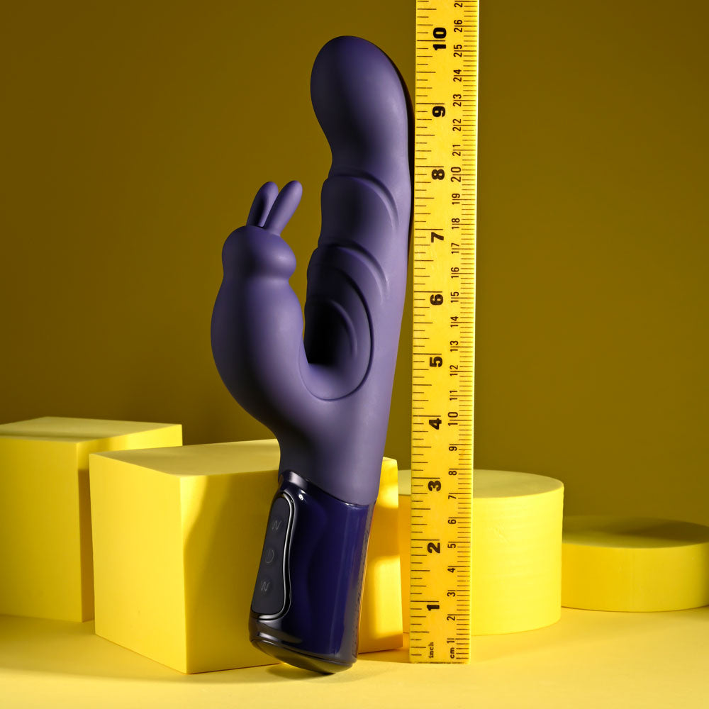 Evolved BIG DEAL - Purple 25.7 cm USB Rechargeable Rabbit Vibrator Evolved