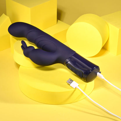 Evolved BIG DEAL - Purple 25.7 cm USB Rechargeable Rabbit Vibrator Evolved