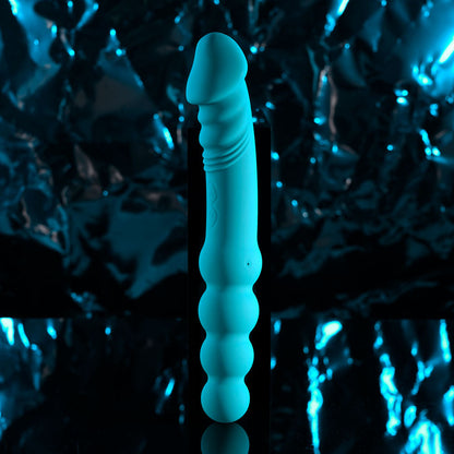 Evolved FLIP FLOP - Blue 23.1 cm USB Rechargeable Dual Ended Vibrator Evolved