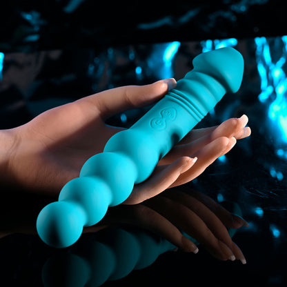 Evolved FLIP FLOP - Blue 23.1 cm USB Rechargeable Dual Ended Vibrator Evolved