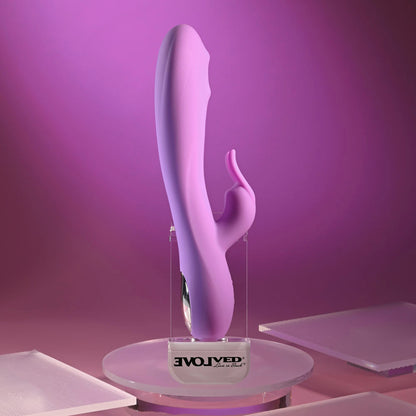 Evolved BEAD THE WAY - Pink 23.2 cm USB Rechargeable Rabbit Vibrator Evolved