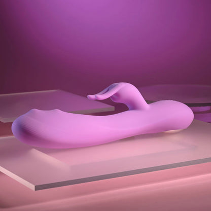 Evolved BEAD THE WAY - Pink 23.2 cm USB Rechargeable Rabbit Vibrator Evolved