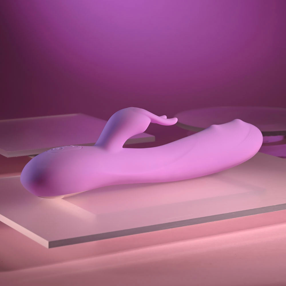 Evolved BEAD THE WAY - Pink 23.2 cm USB Rechargeable Rabbit Vibrator Evolved
