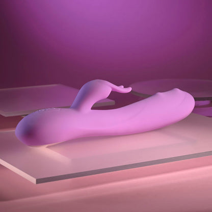 Evolved BEAD THE WAY - Pink 23.2 cm USB Rechargeable Rabbit Vibrator Evolved