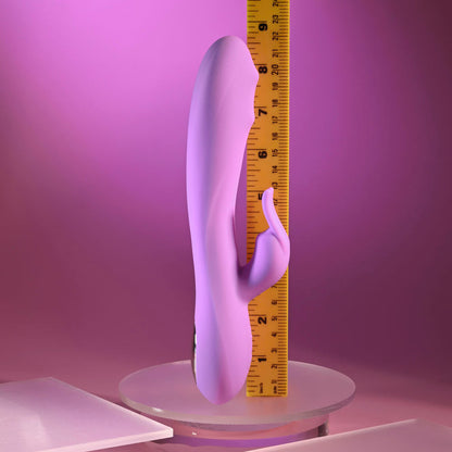 Evolved BEAD THE WAY - Pink 23.2 cm USB Rechargeable Rabbit Vibrator Evolved