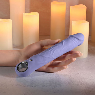 Evolved LARGE PURPLE FANTASY - Purple 21.8 cm USB Rechargeable Vibrator Evolved
