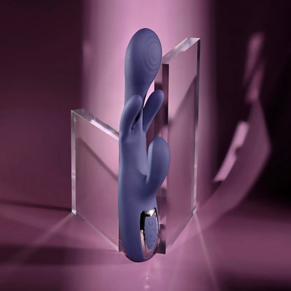 Evolved BOW DOWN - Purple USB Rechargeable Rabbit Vibrator Evolved