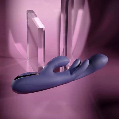 Evolved BOW DOWN - Purple USB Rechargeable Rabbit Vibrator Evolved