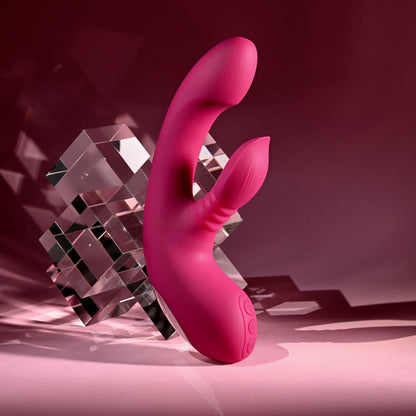 Evolved GENTLE PERSUASION - Pink 20 cm USB Rechargeable Rabbit Vibrator Evolved