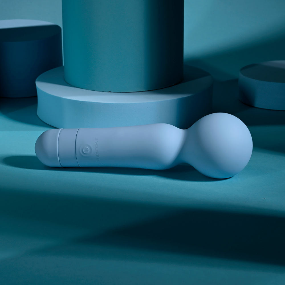 Evolved IRIS - Blue 18.3 cm USB Rechargeable Massage Wand Evolved