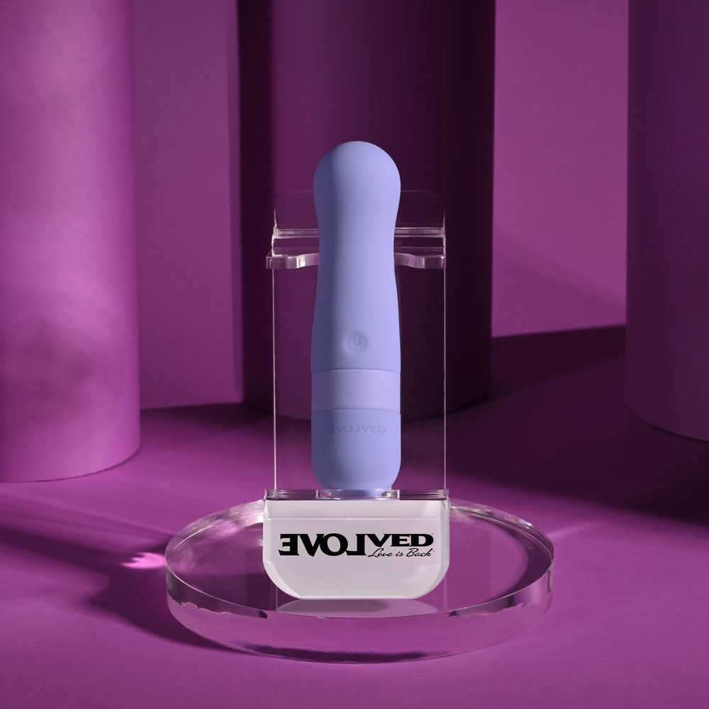 Evolved SQUISHY BULLET - Purple 11 cm USB Rechargeable Bullet Evolved