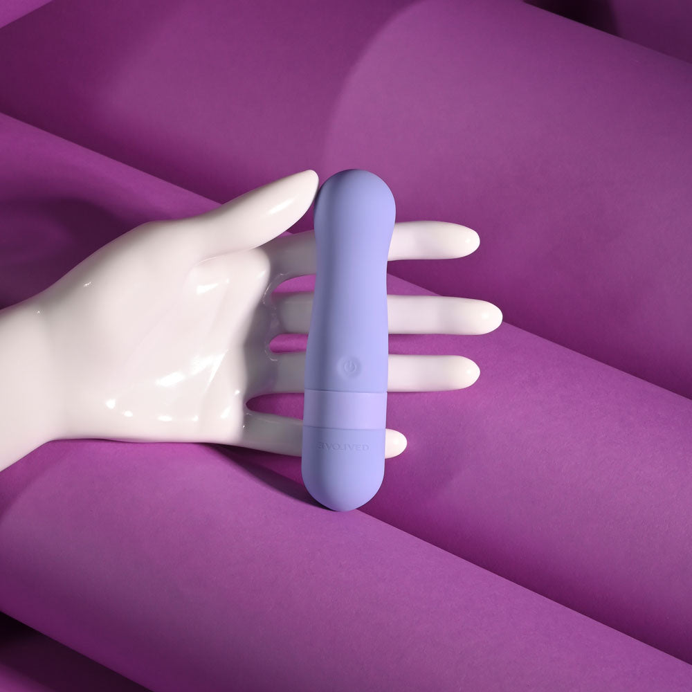 Evolved SQUISHY BULLET - Purple 11 cm USB Rechargeable Bullet Evolved