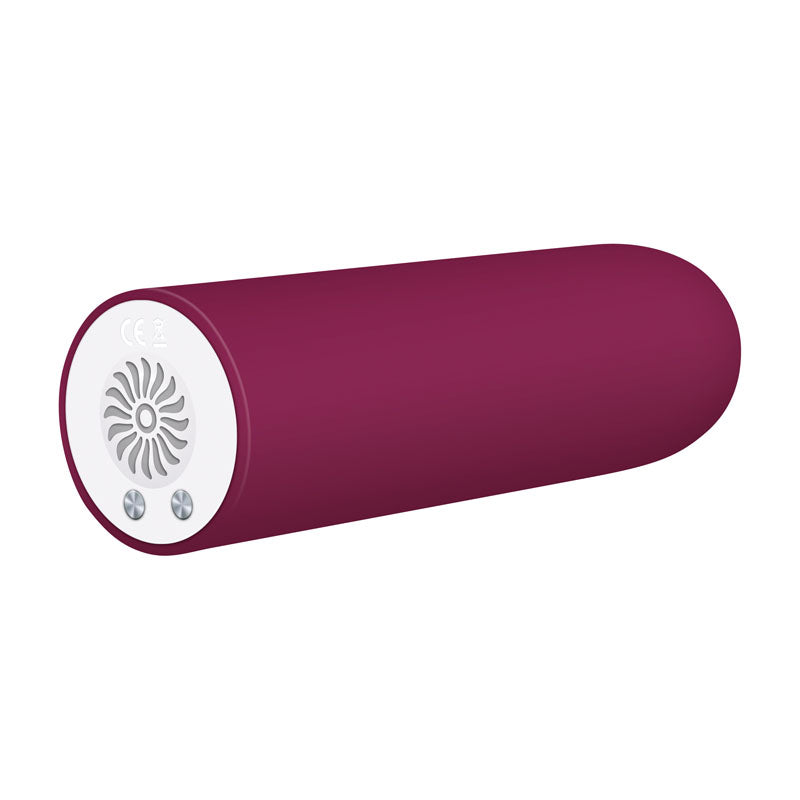 Evolved Mighty Thick - Burgundy Red 9 cm USB Rechargeable Bullet Evolved