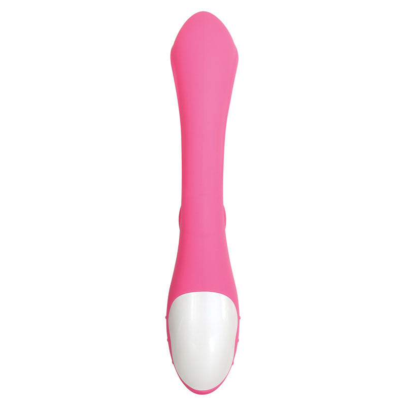 Evolved Bunny Kisses - Pink 20 cm USB Rechargeable Rabbit Vibrator Evolved