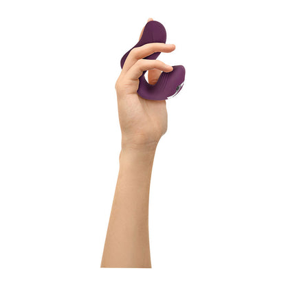 Evolved Helping Hand - Purple USB Rechargeable Dual Finger Stimulator Club X