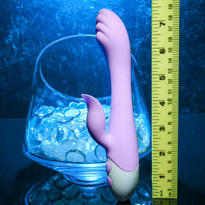 Evolved PLEASING PETAL - Lilac 19.7 cm USB Rechargeable Rabbit Vibrator Evolved