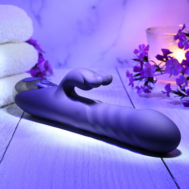 Evolved RASCALLY RABBIT - Purple 22.9 cm USB Rechargeable Rabbit Vibrator Evolved