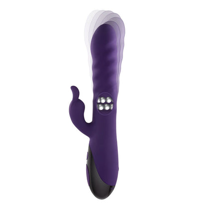 Evolved RASCALLY RABBIT - Purple 22.9 cm USB Rechargeable Rabbit Vibrator Evolved