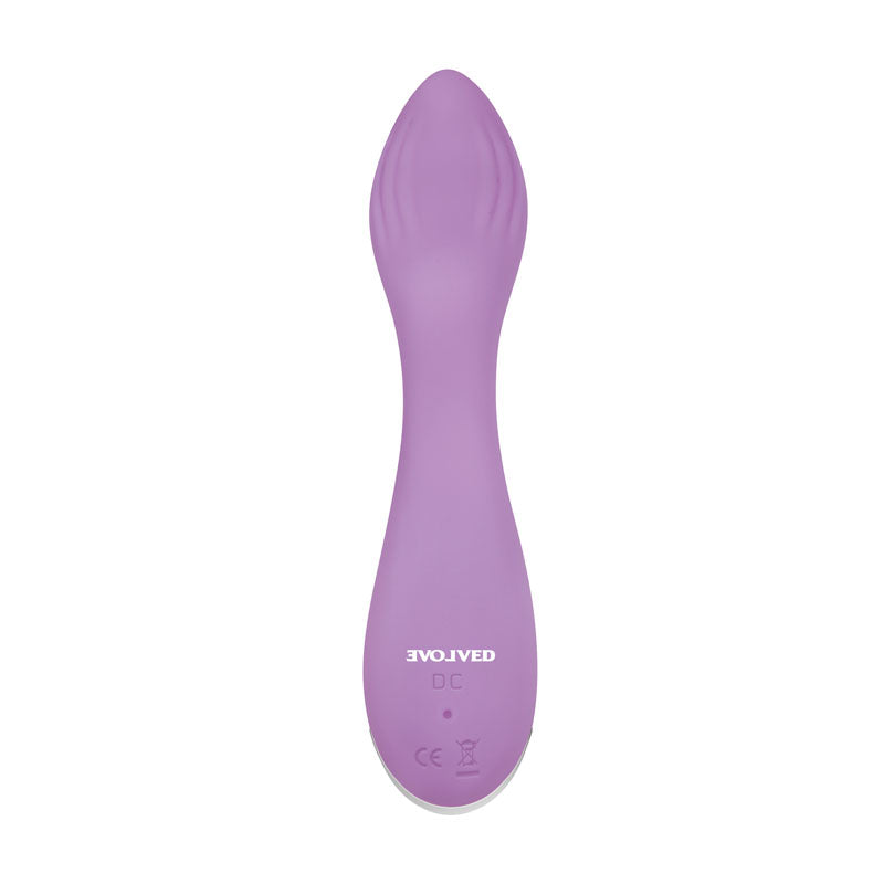 Evolved LILAC G - Lilac 11.5 cm USB Rechargeable Mini Vibrator Evolved