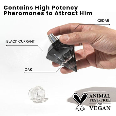 Eye of Love Matchmaker Black Diamond LGTBQ - 30 ml - Pheromone Cologne for Men to attract Men - 30 ml Spray Eye Of Love