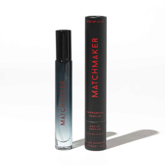 Eye of Love Matchmaker Black Diamond LGTBQ - 10 ml - Pheromone Cologne for Men to attract Men - 10 ml Spray Eye Of Love