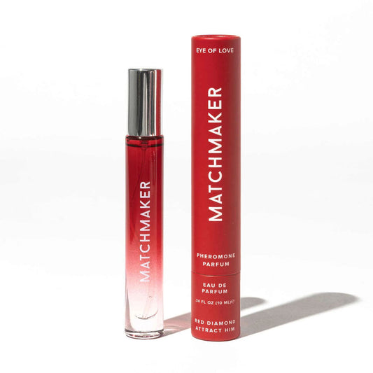 Eye of Love Matchmaker Red Diamond - 10 ml - Pheromone Parfum for Women to attract Men - 10 ml Spray Eye Of Love