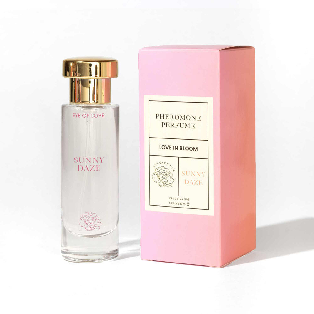 Eye Of Love Love In Bloom Sunny Daze Pheromone Perfume - 30ml - Floral & Citrus Scented Pheromone Parfum for Women to attract Men - 30 ml Spray Eye Of Love