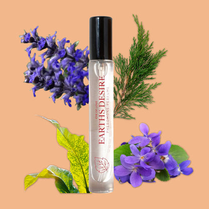Eye Of Love Love In Bloom Earths Desire Pheromone Cologne - 10ml - Cypress & Bergamot Scented Pheromone Cologne for Men to attract Women - 10 ml Spray Eye Of Love