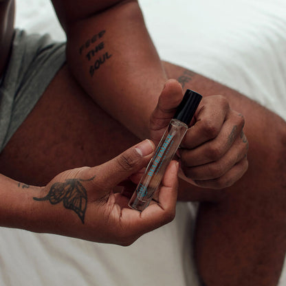 Eye Of Love Love In Bloom Blue Ember Pheromone Cologne - 10ml - Citrus & Cedar Scented Pheromone Cologne for Men to attract Women - 10 ml Spray Eye Of Love