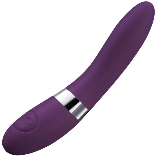 Lelo Elise 2 Powerful Vibrations Vibrator Personal Massager Stronger Stimulation - Plum  - Club X