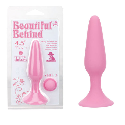 Beautiful Behind - Pink 11.5 cm Butt Plug Pink - Club X